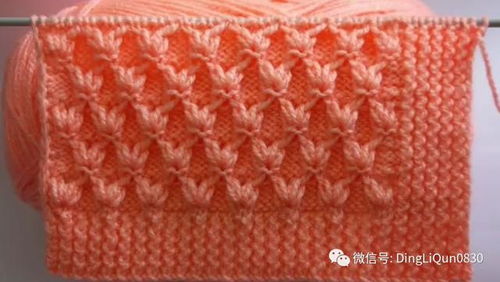 针织作品 30个毛衣 毯子等的针织针迹图案设计