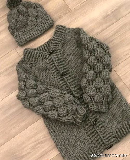 针织作品 100款儿童的开衫和小坎肩等,手巧的家长可以模仿