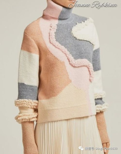针织作品 60款时尚明亮的针织套头衫和开衫