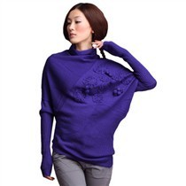 茵曼2012冬装新款女蝙蝠袖立体勾花堆堆领针织衫82413.报价,怎么样,茵曼2012冬装新款女蝙蝠袖立体勾花堆堆领针织衫82413.去哪买-IT168产品报价